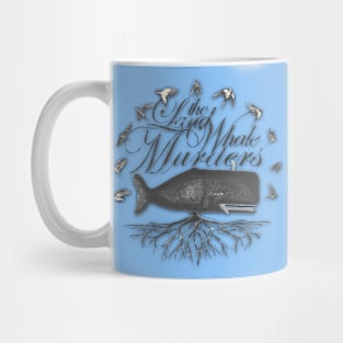 Land Whale Murders black and white Mug